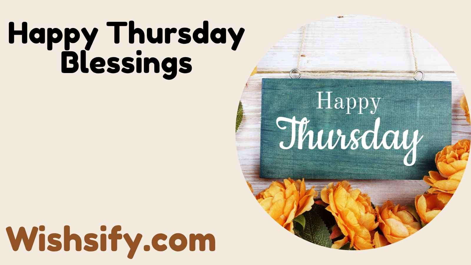 Happy Thursday Blessings
