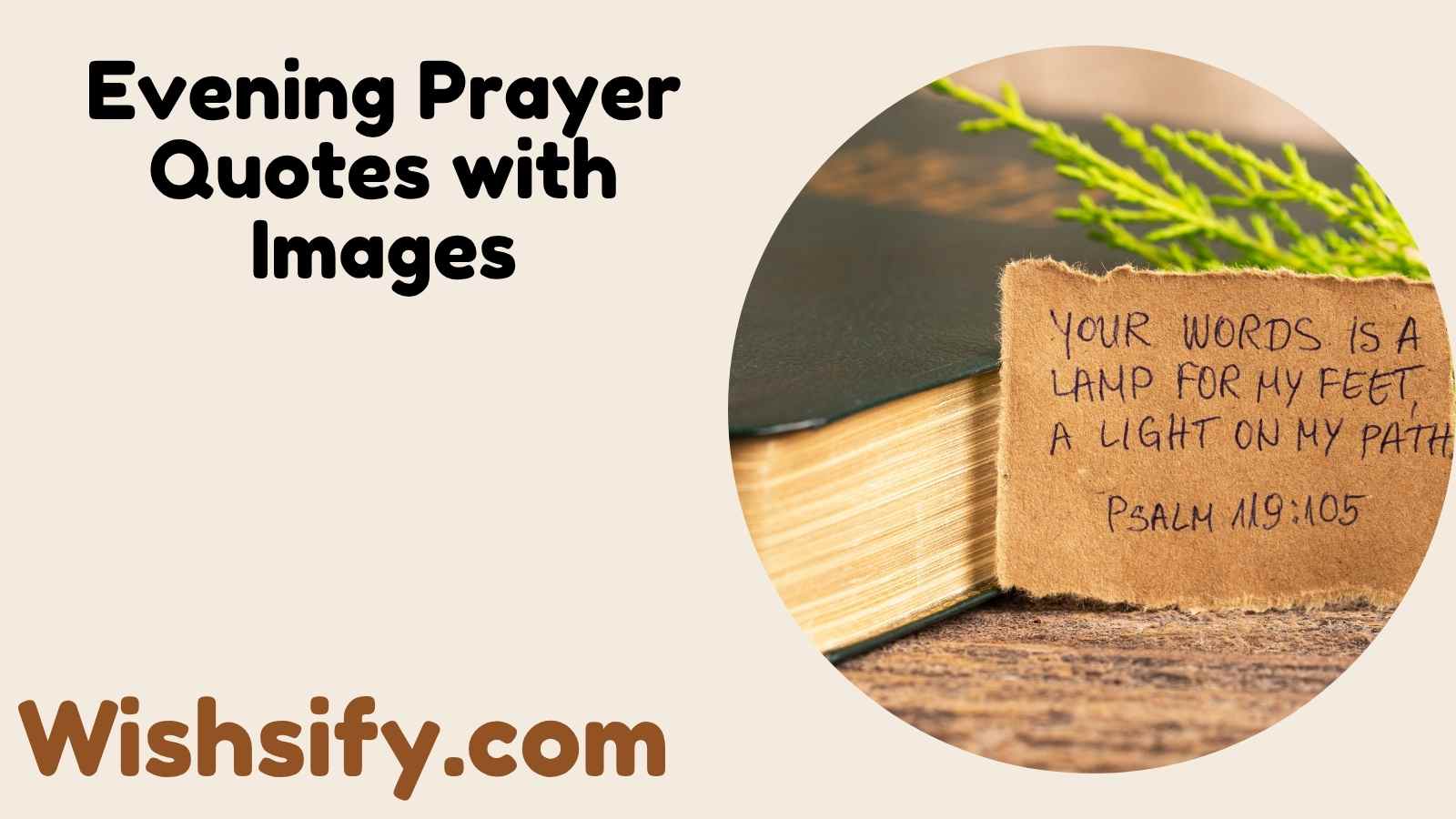 Evening Prayer Quotes with Images