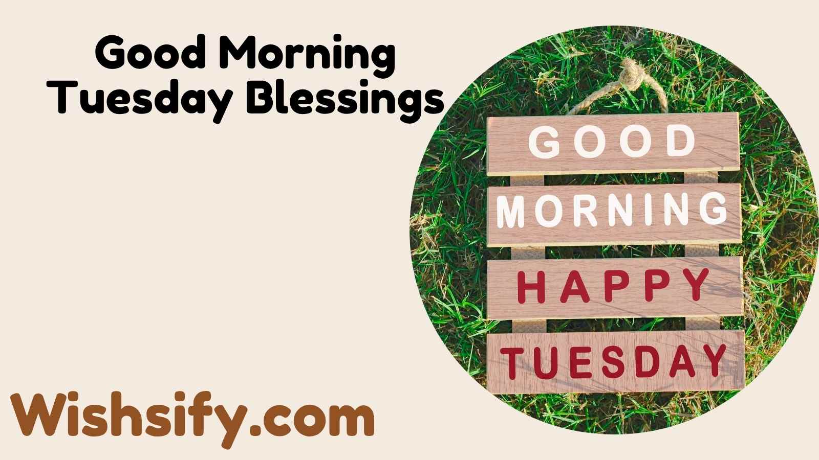 Good Morning Tuesday Blessings
